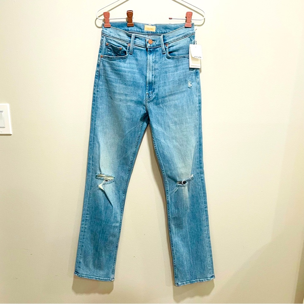 Mother High Waisted Rider Skimp Jeans